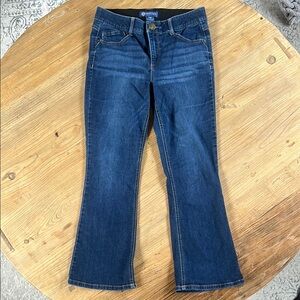 Democracy Blue Boot Cut Jeans with Classic Styling Ab Solution Stretch